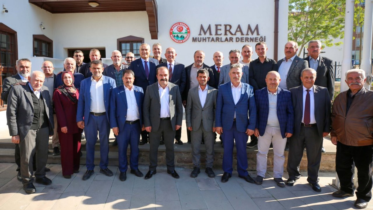 Konya Meram’da Başkan Kavuş’tan Muhtarlara Mesaj: Güçlü İş Birliği, Güçlü Meram