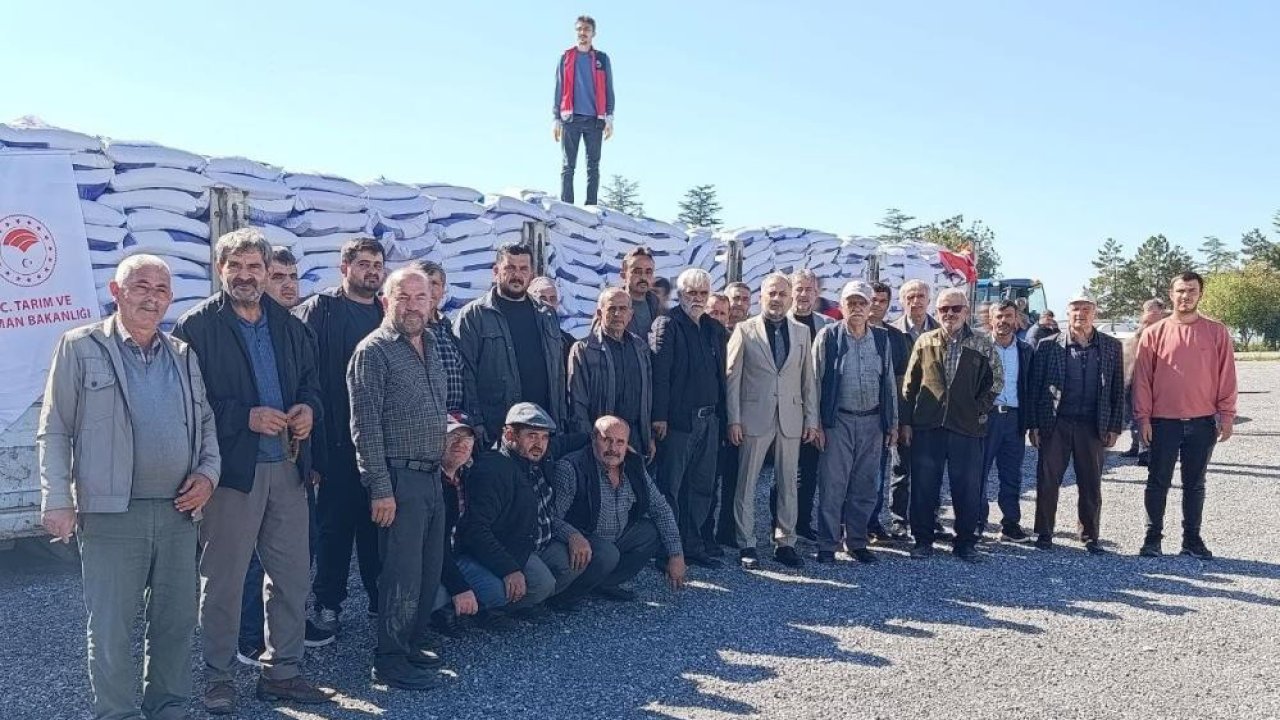 Konya’da tarıma büyük destek! 3 bin 120 dekar alan üretime kazandırılacak
