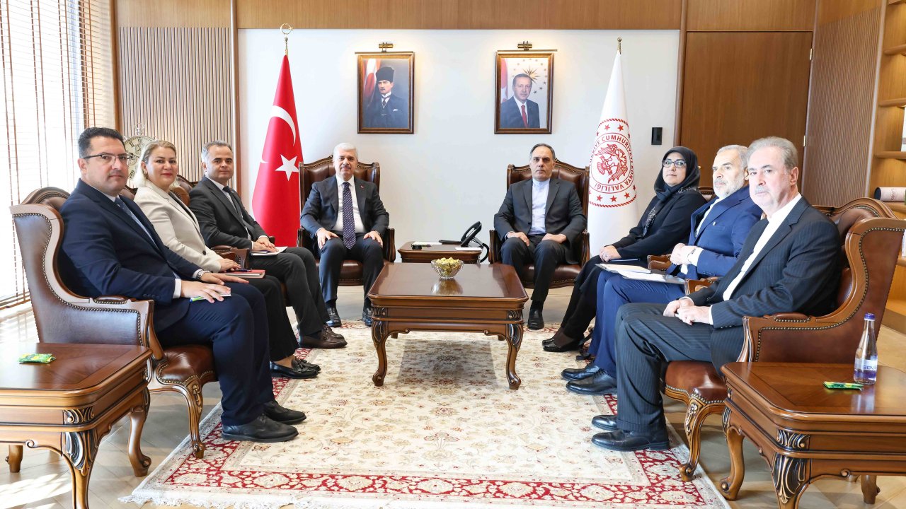 Konya’da İran Büyükelçisi’nden Vali Akın’a ziyaret!