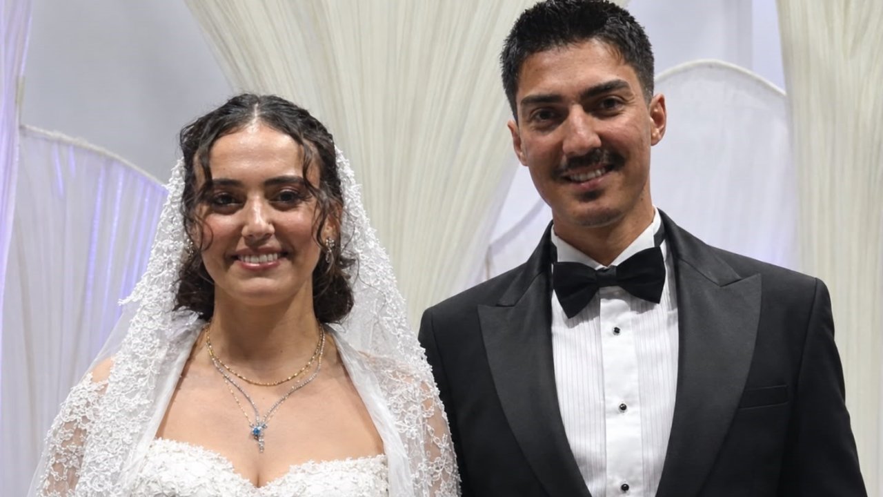 Gaye ile Cengizhan'a Mutluluklar! Yıldırım ve Akyel ailelerinin mutlu günü