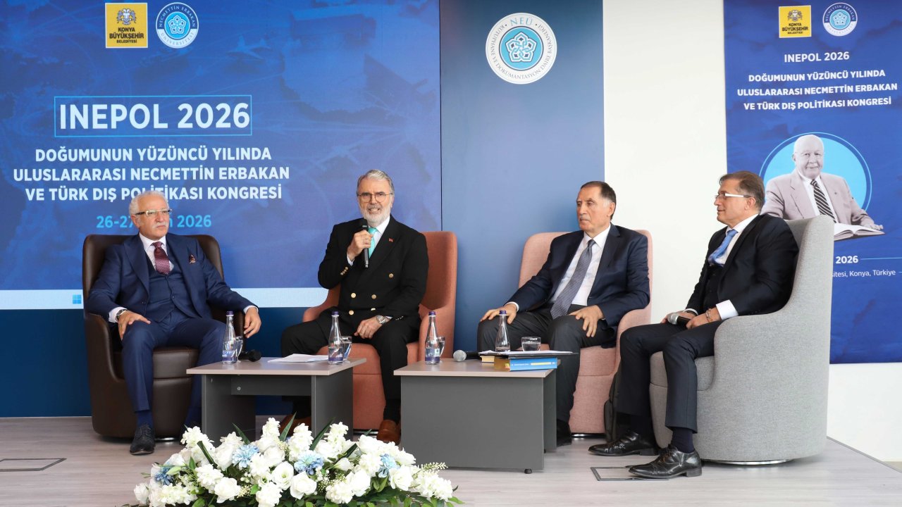 Konya’da Necmettin Erbakan’ın 100. Yılı Anıldı! Türk Dış Politikası Uluslararası Kongrede Ele Alındı