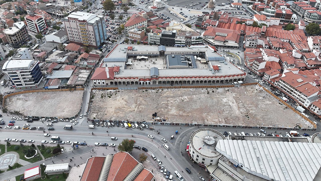 Konya’da Tarihi Peynir Pazarı’nda büyük dönüşüm! İkinci etap tamamlandı