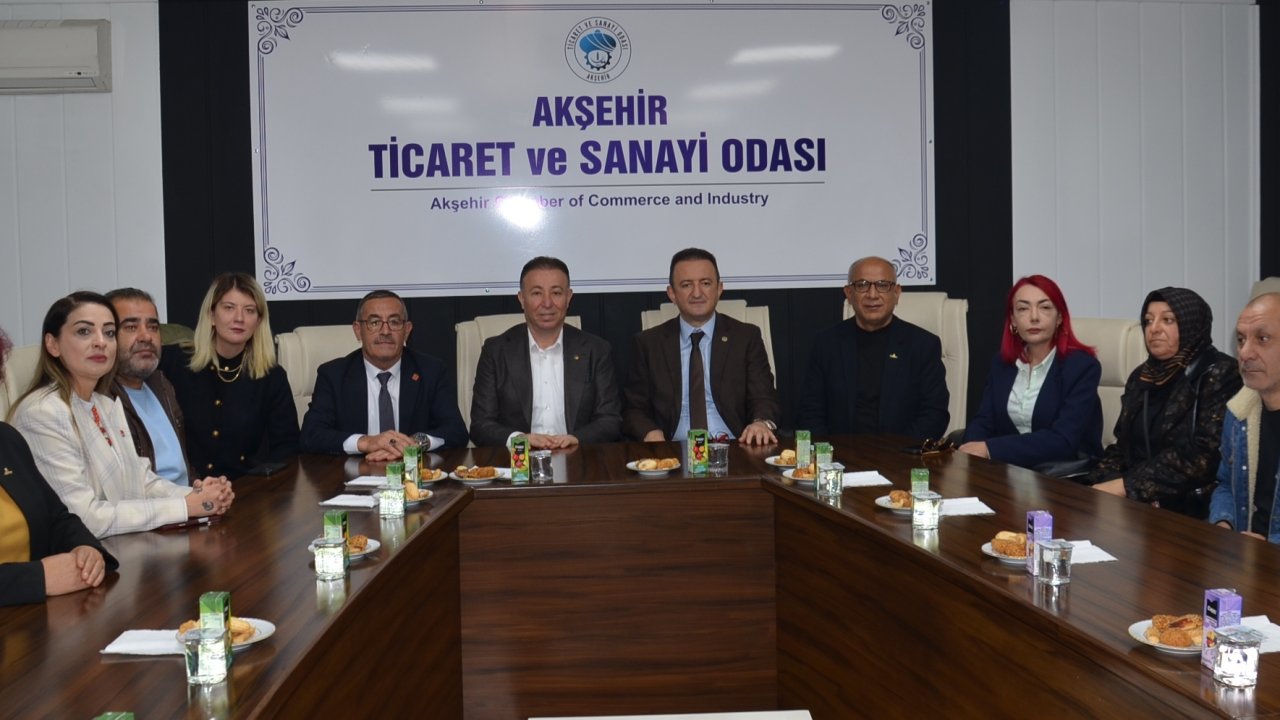 CHP, Akşehir’de iş dünyasının sorunlarını dinledi