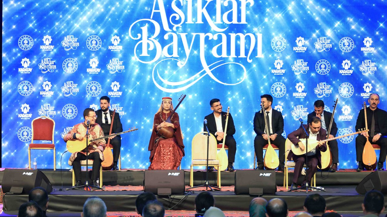 Karatay'da 3 Gün Boyunca Devam Eden 60. Konya Âşıklar Bayramı Muhteşem Finalle Taçlandı