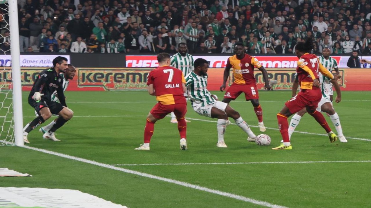 Kartal, Aslan karşısında kayıp! Konyaspor: 0 - Galatasaray: 4
