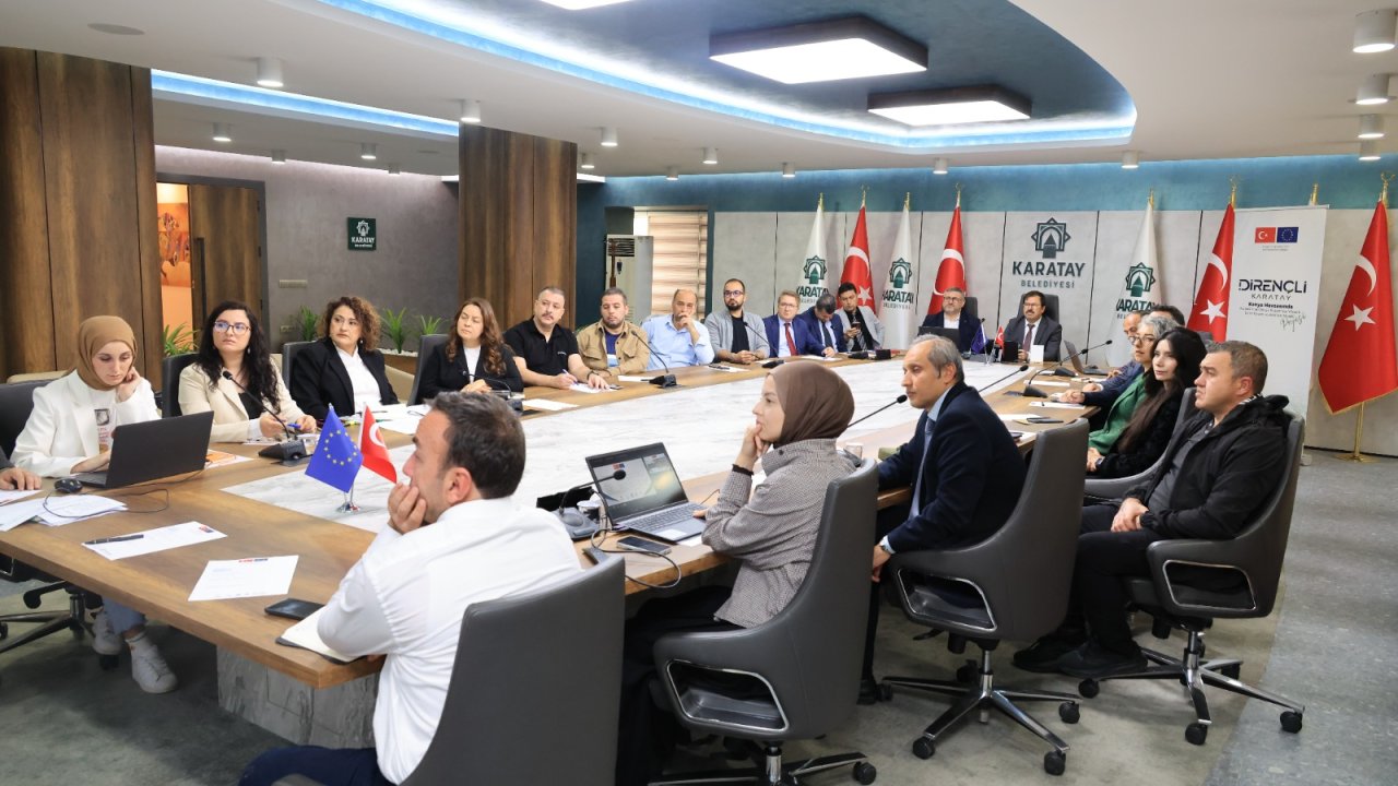 AB Destekli Dirençli Karatay Projesi’nin 2. Yönlendirme Kurulu Toplantısı Gerçekleştirildi
