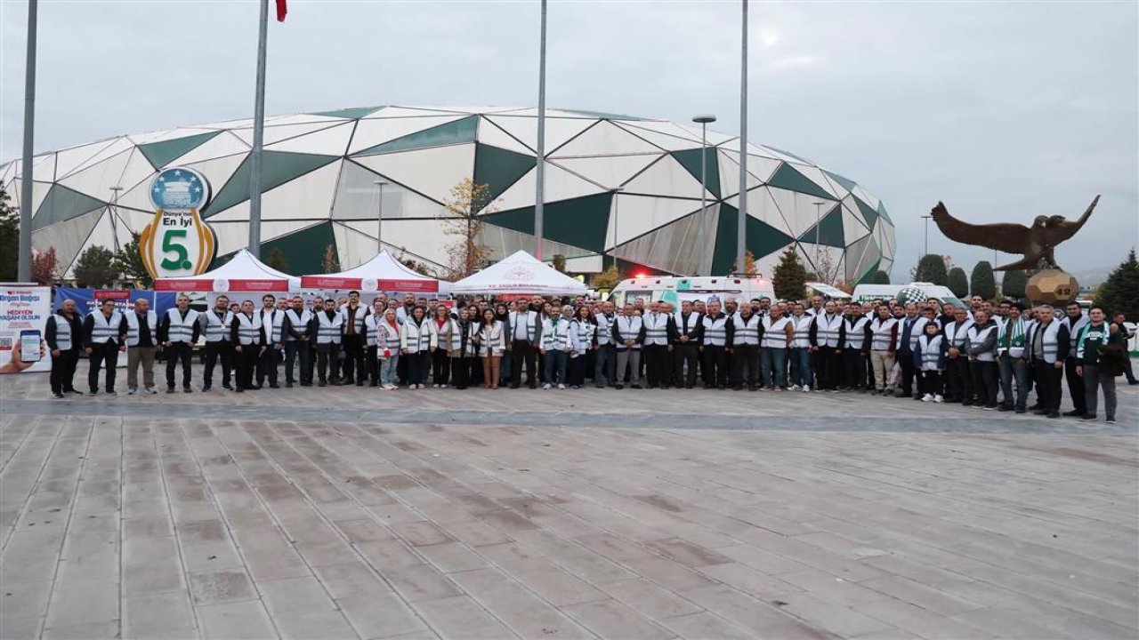 Konya’da Konyaspor’dan organ bağışına destek! Farkındalık kampanyası düzenlendi!