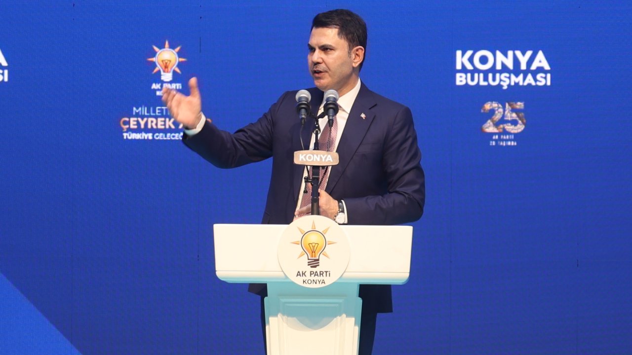 Bakan Murat Kurum Konya’da açıkladı: Kentsel dönüşümün ulaştığı rakam belli oldu!