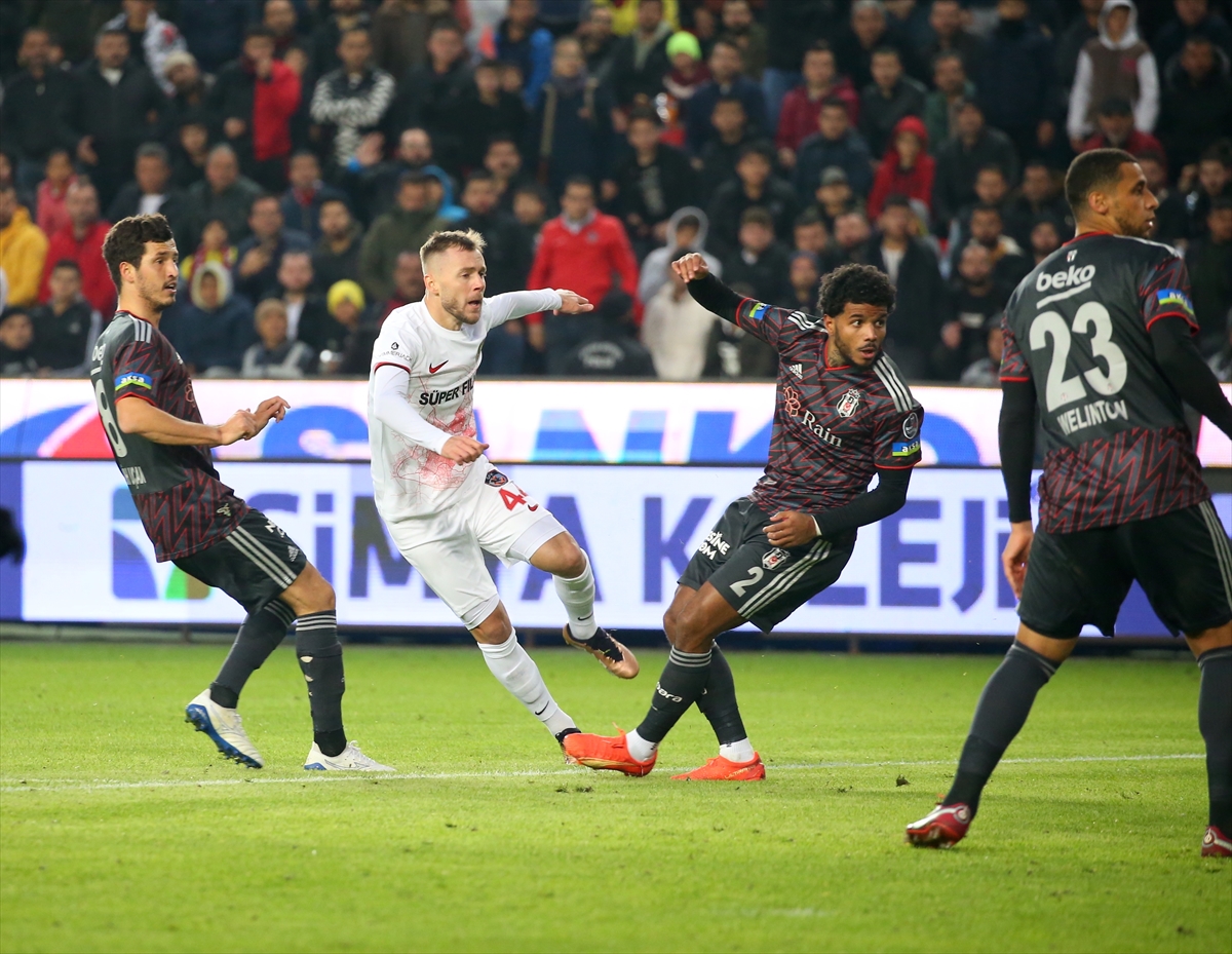 Gaziantep FK - Beşiktaş Mücadelesi 1-1 Berabere Sona Erdi