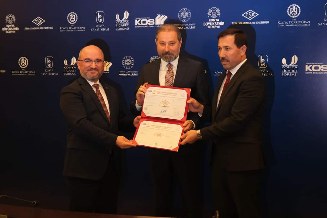 İlklerin Birliği Olan KONESOB, ‘14001-Çevre Yönetim Sistemi Belgesi’ Aldı