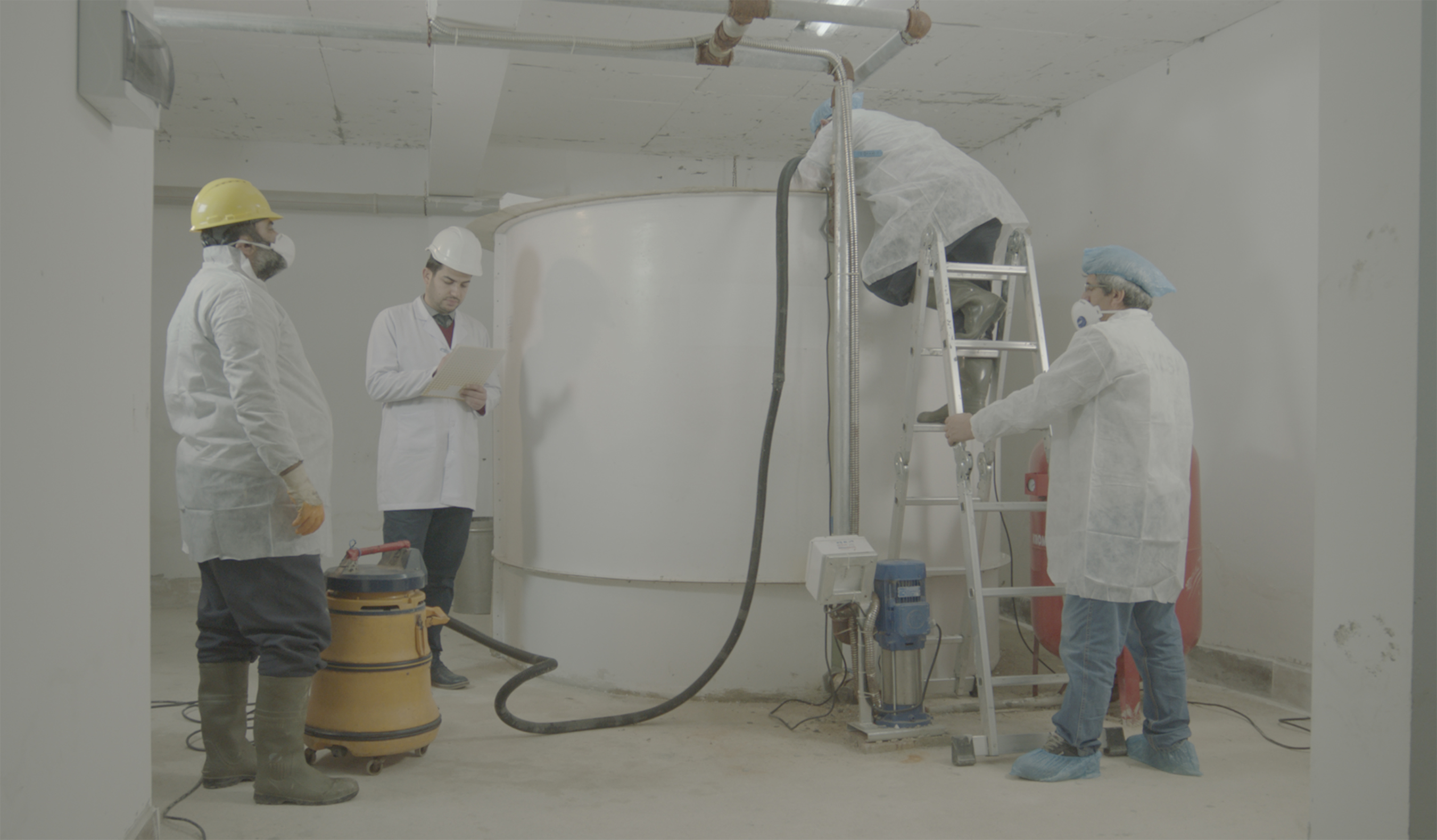 KOSKİ  İçme Suyu Depolarını Hijyene Kavuşturuyor