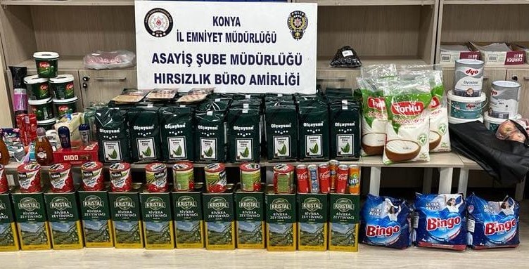 Konya’da Pes Dedirten Hırsızlık Yaşandı