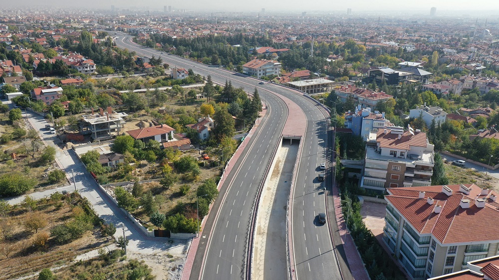 14,5 Km Uzunluğundaki Cadde Trafiğe Açıldı
