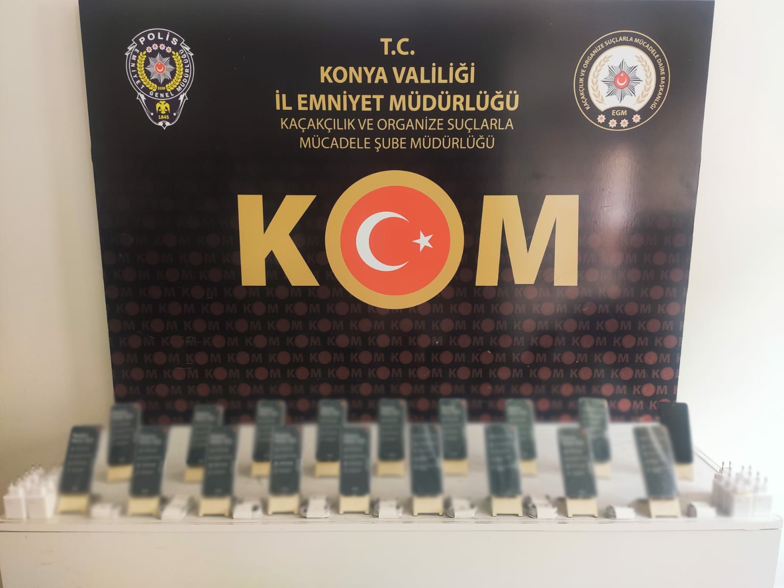 Konya Polisi Kaçakçılara Nefes Aldırmıyor