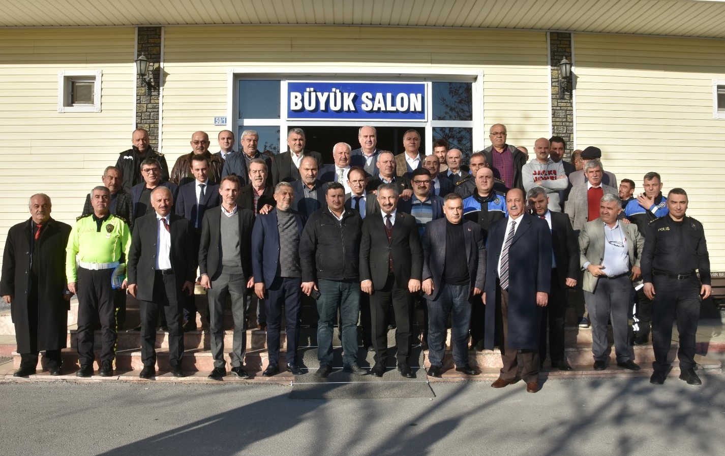 Konya Emniyet Müdürü Engin Dinç Muhtarlarla Bir Araya Geldi