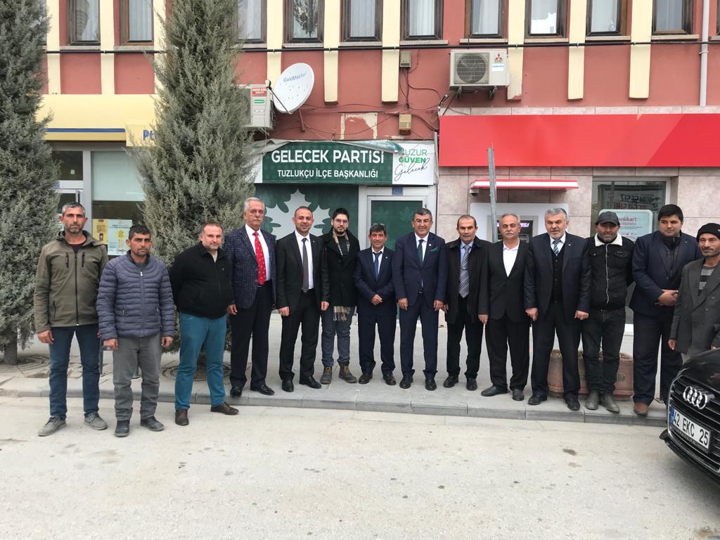 Gelecek Partisi Konya’da Seçim Çalışmalarına Devam Ediyor