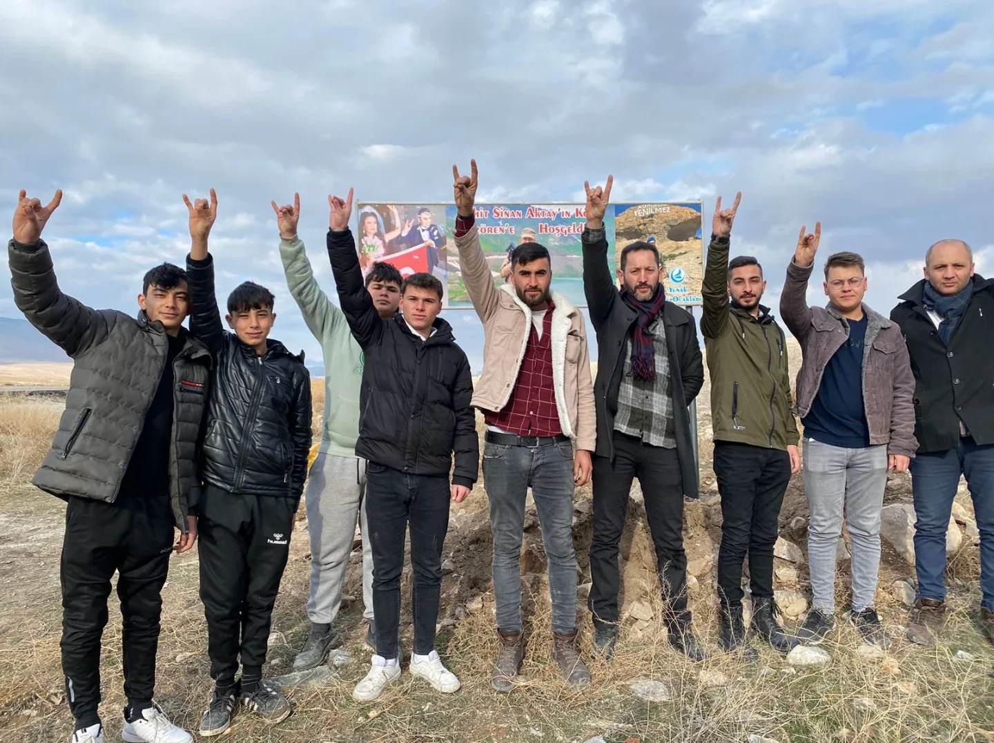 Yunak Ülkü Ocakları' ndan Şehit Sinan Aktay'a Vefa