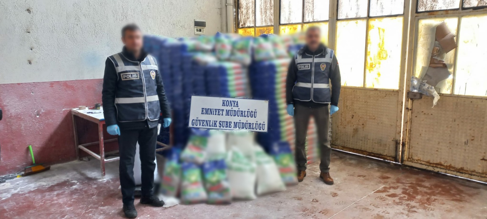 Tonlarca Sahte Deterjan Ele Geçirildi