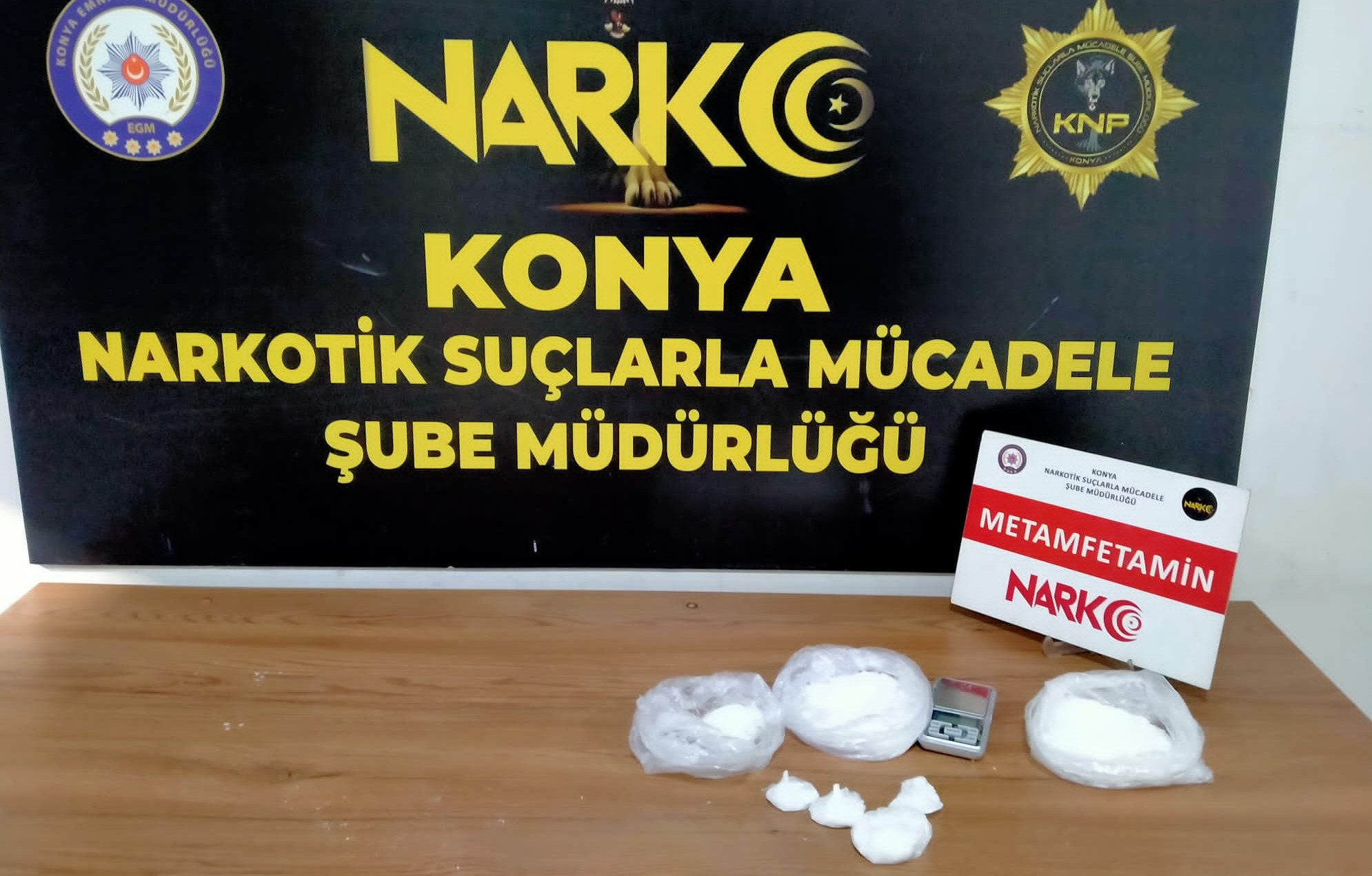 Konya'da Temizlik Devam Ediyor! Zehir Tacirleri Polisin Kıskacında: 2 Gözaltı