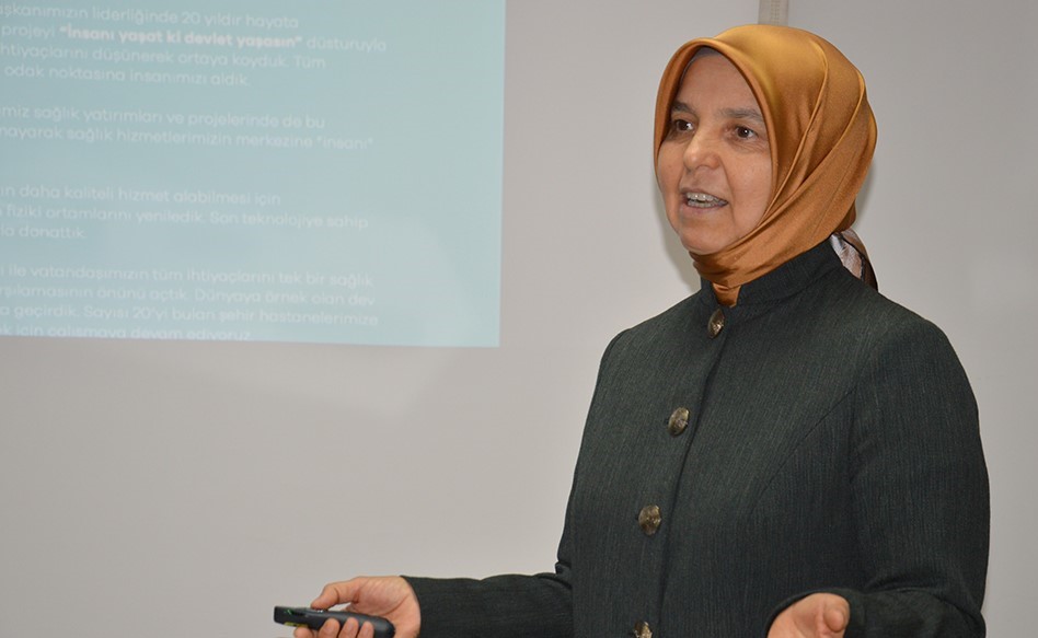 Dr. Hüsnüye Erdoğan: “Sağlık’ta reform yaptık”