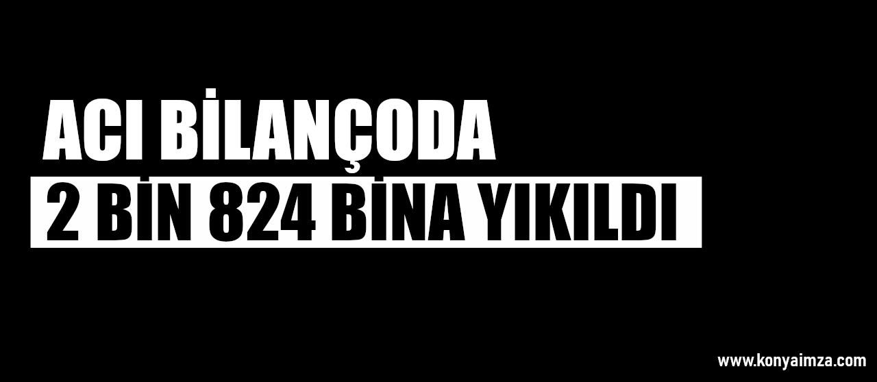 Depremde 1121 Vefat 7634 Yaralı