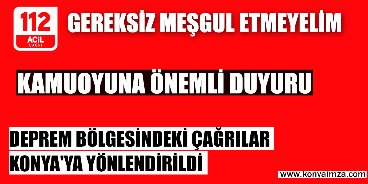 Kamuoyuna Önemli Duyuru