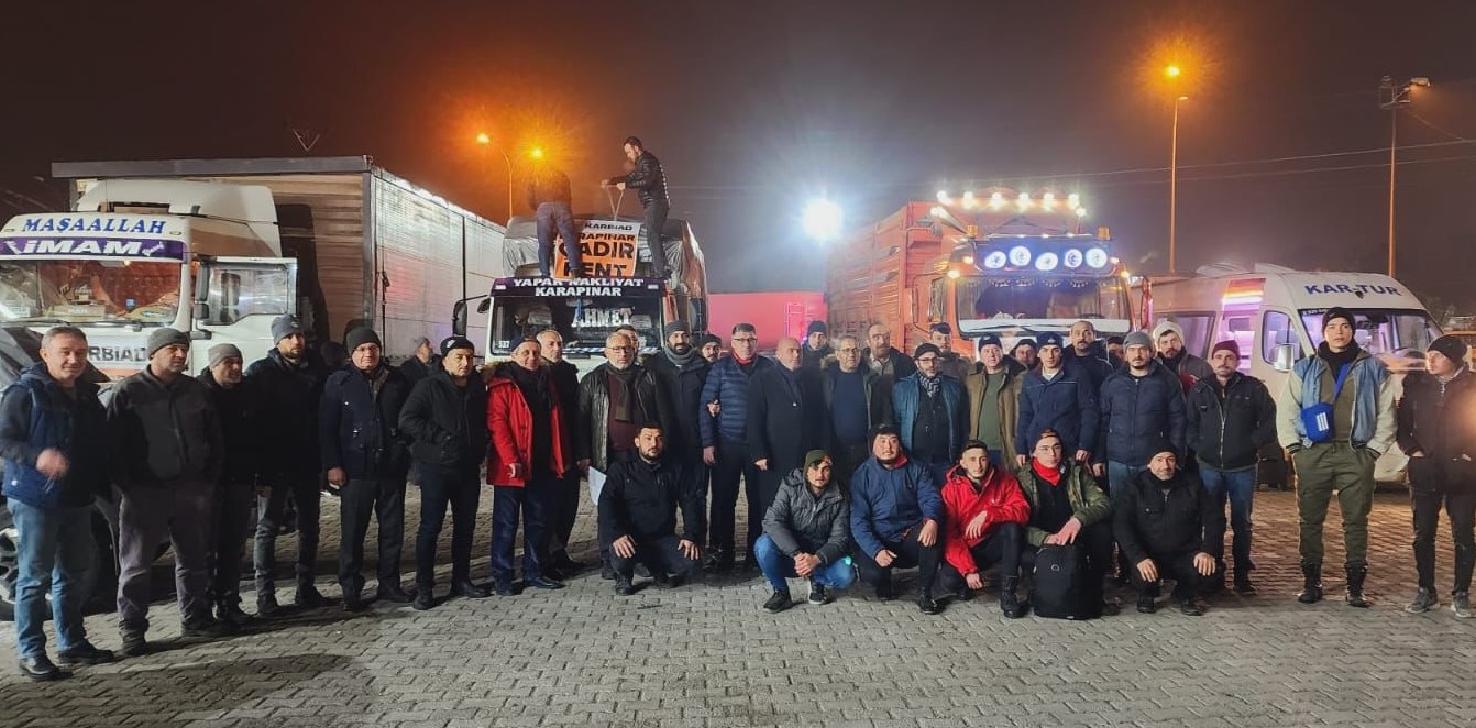 KARBİAD Deprem Bölgelerine Çadır Kent Kuruyor