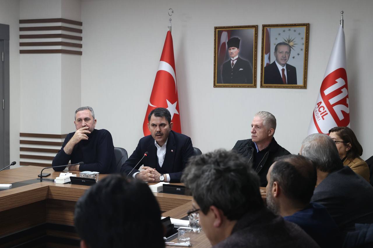Bakan Kurum, Depremden Etkilenen 10 İlimizde İnşaat Sürecini Başlattık