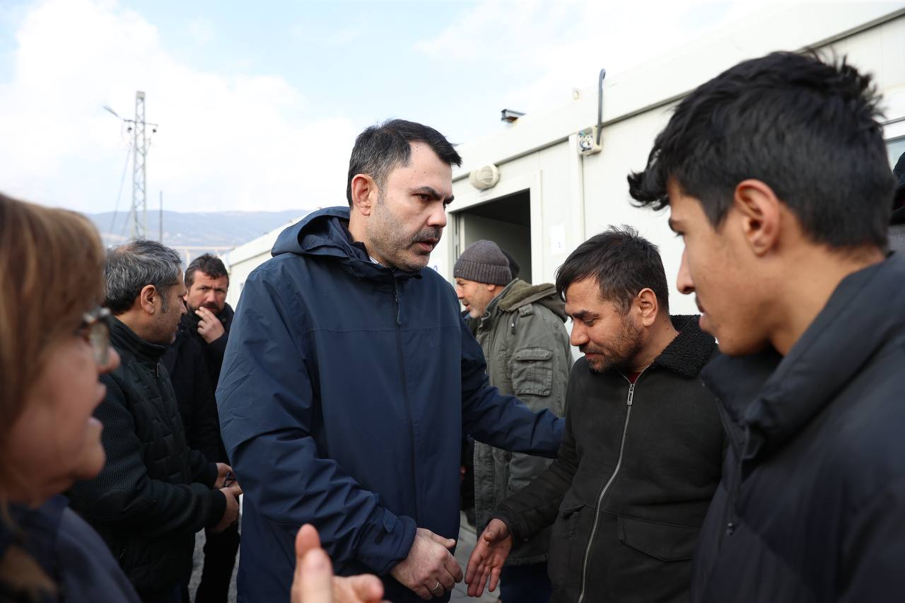 Bakan Kurum: “Gaziantep’te 4 bin 500 konteyner kentin kurulumuna başladık”