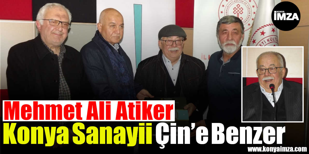 Konya Sanayii Çin’e Benzer