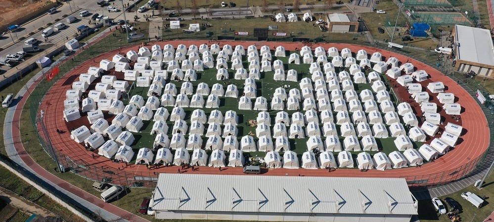 AFAD Tarafından Deprem Bölgesinde 300 Bin 809 Çadır Kuruldu