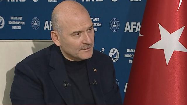 Bakan Süleyman Soylu: '' Ağır Hasarlı Binalara Giriş Yasaklandı ''