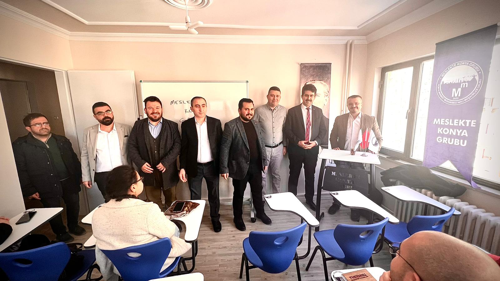 Meslekte Konya Grubu’ndan Eğitim Atağı