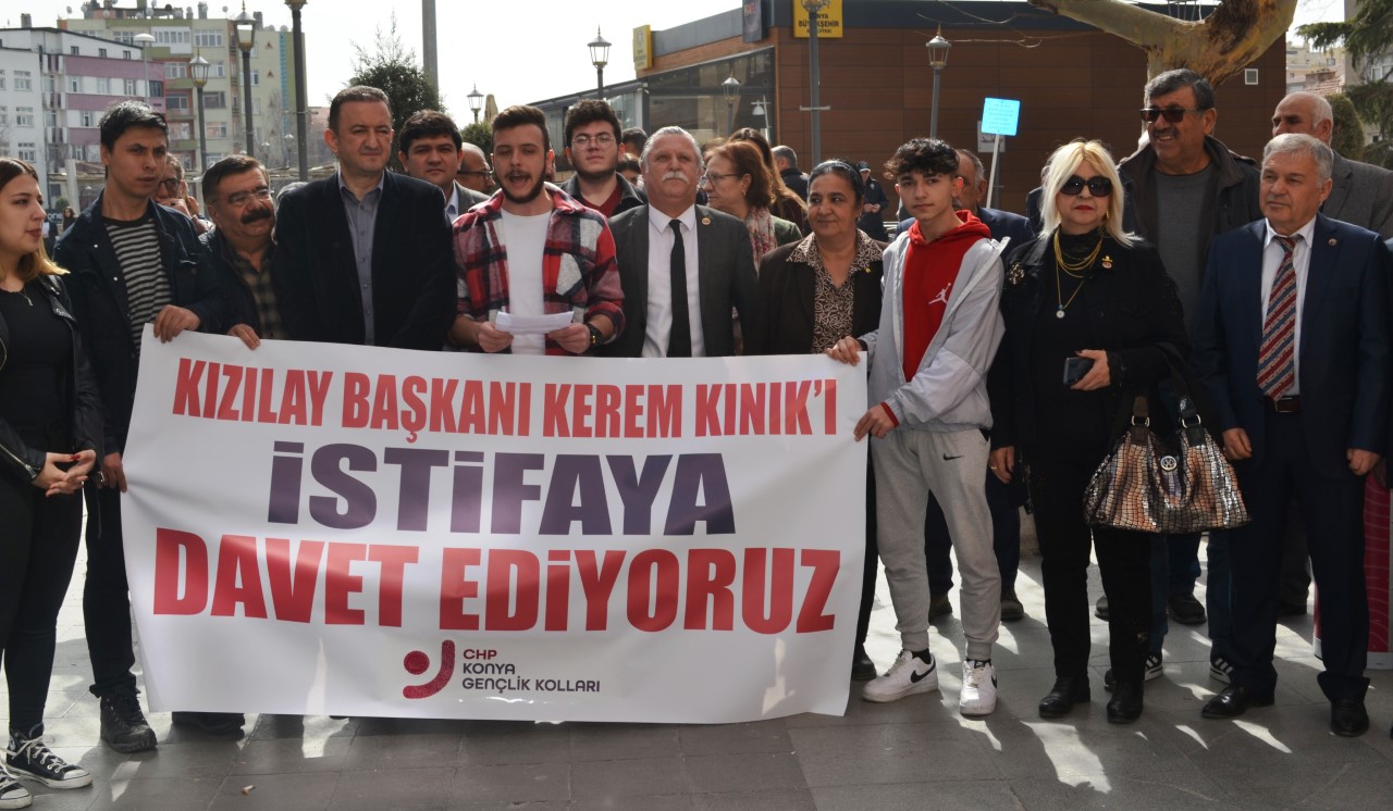 CHP Gençlik Kollarından, Kızılay Genel Başkanına İstifa Çağrısı