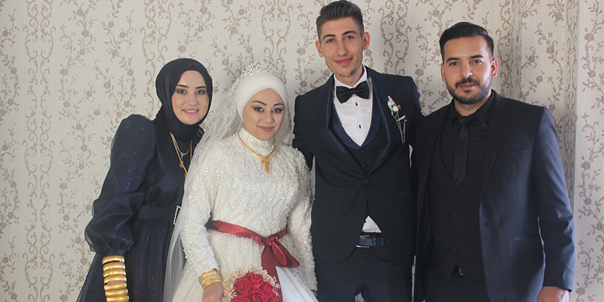 Ümran ile Hüsnü’ye Mutluluklar