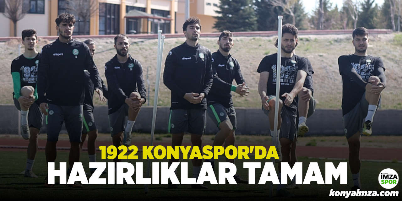 1922 Konyaspor Maça Hazır