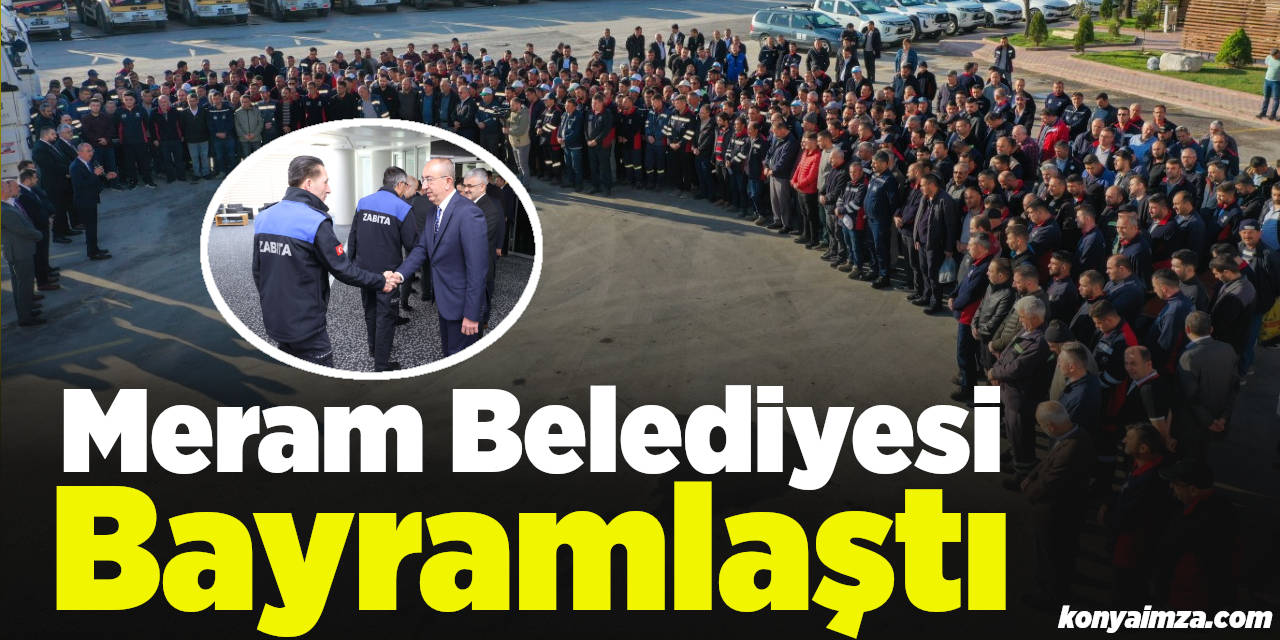 Başkan Kavuş, Mesai Arkadaşlarıyla Bayramlaştı