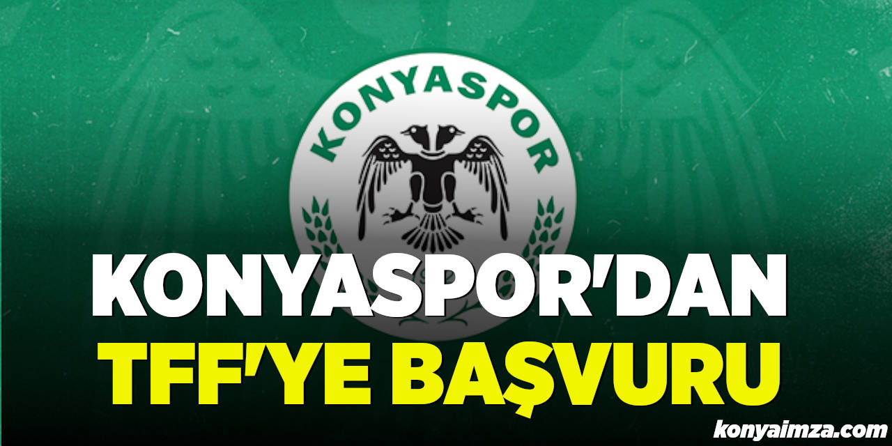Konyaspor'dan TFF'ye Başvuru; Kulüpten Açıklama Geldi