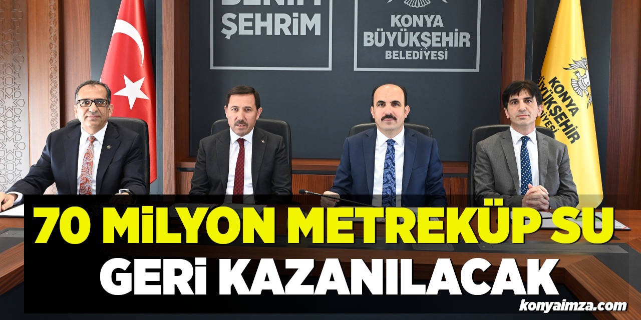 Bu Rehabilitasyon ile 70 Milyon Metreküp Su Geri Kazanılacak