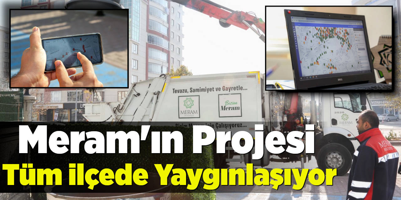 Meram'ın Projesi Tüm İlçede Yaygınlaşıyor