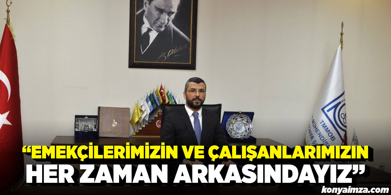 Dr. Aziz Hakan Altun "Emekçilerimizin ve Çalışanlarımızın Her Zaman Arkasındayız"