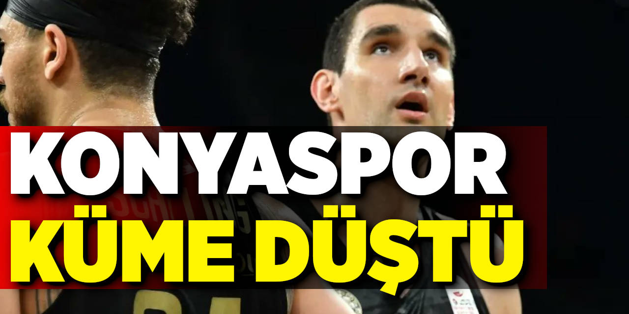 Konyaspor Küme Düştü