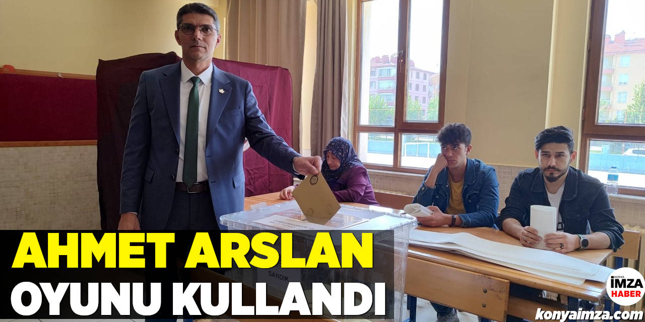 Ahmet Arslan Oyunu Kullandı