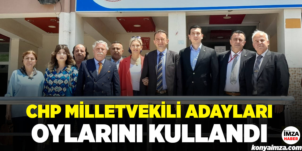 CHP Milletvekili adayları oylarını kullandı