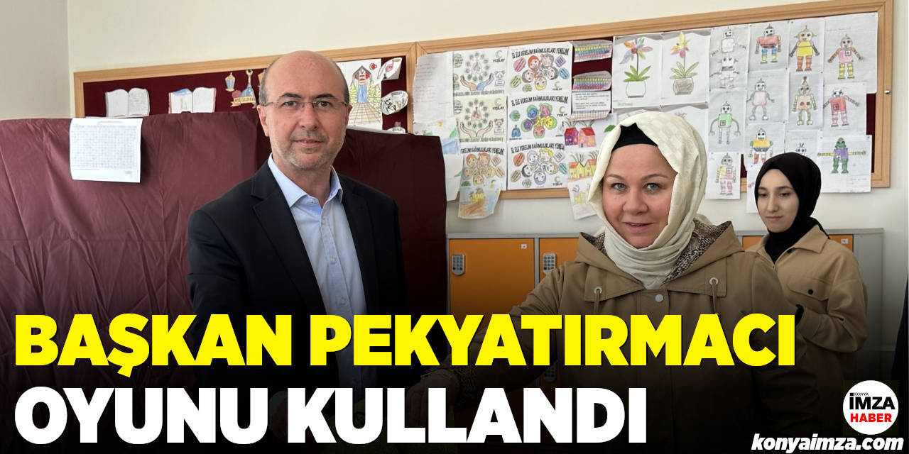 Başkan Pekyatırmacı Oyunu Kullandı