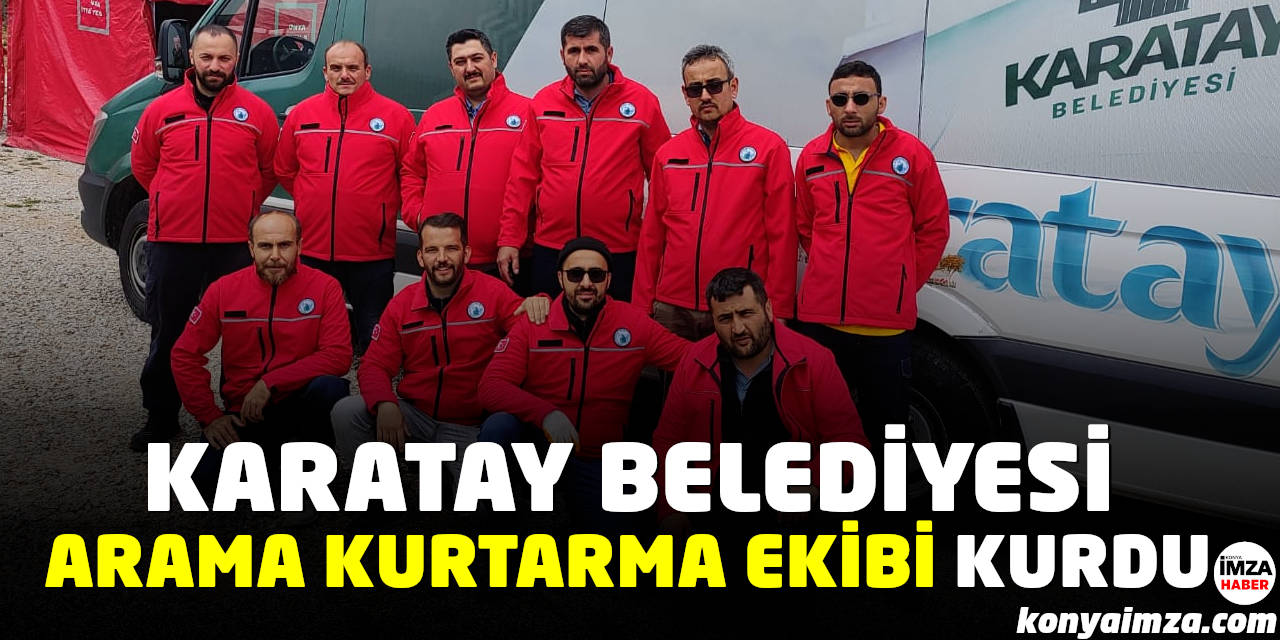 Karatay Belediyesi, Arama Kurtarma Ekibi Kurdu