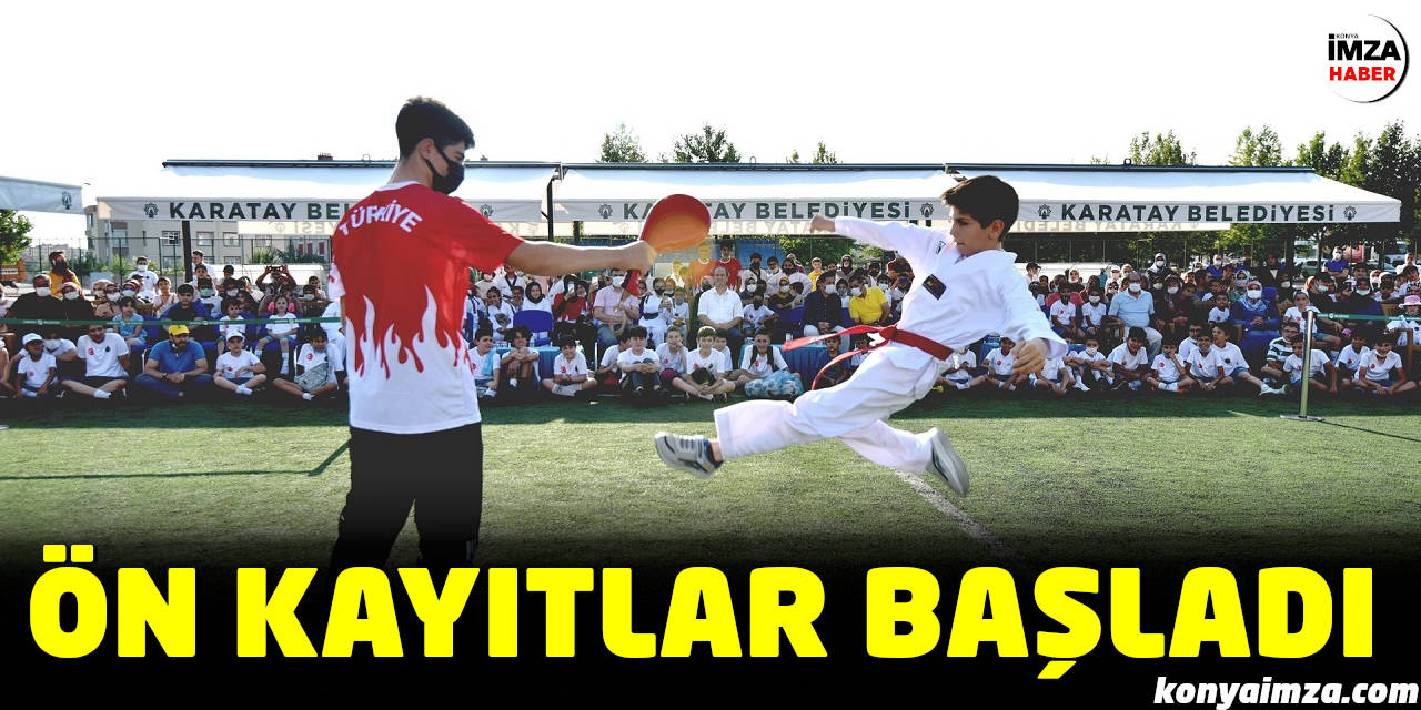 Karatay’da Ön Kayıtlar Başladı