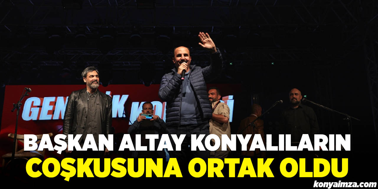 Başkan Altay, Uğur Işılak Konserinde Konyalıların Coşkusuna Ortak Oldu