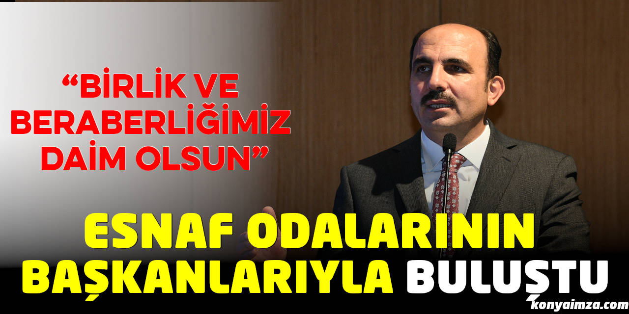 Başkan Altay: "Birlik ve Beraberliğimiz Daim Olsun"