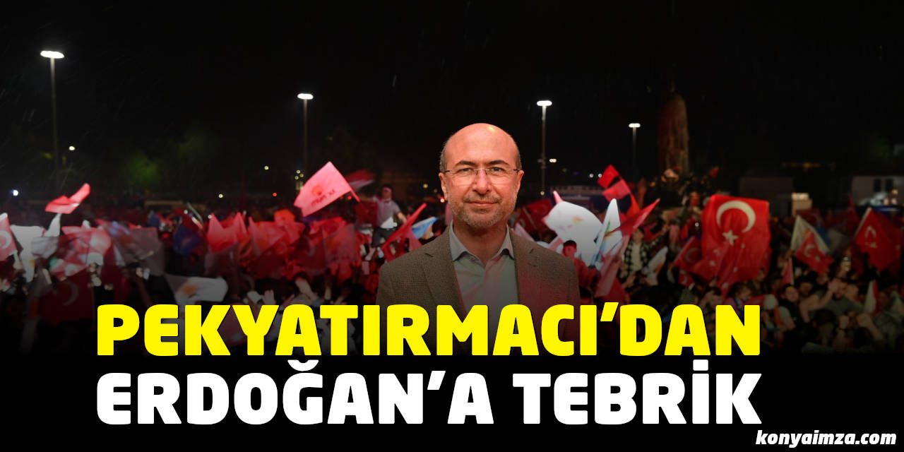 Başkan Pekyatırmacı Cumhurbaşkanı Erdoğan'ı Tebrik Etti